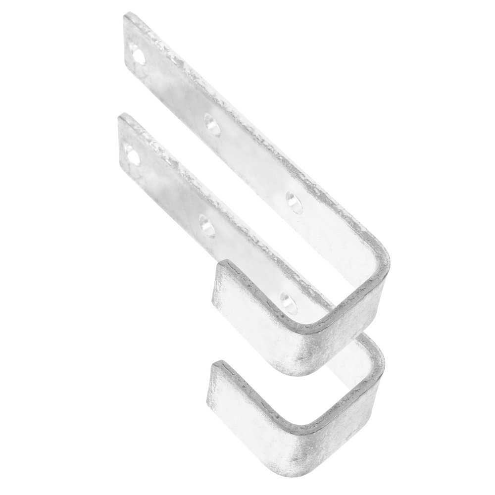TOYANDONA Silver Iron Bunk Bed Ladder Hooks, 2-Pack