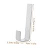 TOYANDONA Silver Iron Bunk Bed Ladder Hooks, 2-Pack view 2