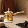 YWJLQH Stainless Steel Coffee Pot with Spout and Handle, 550 ml view 3