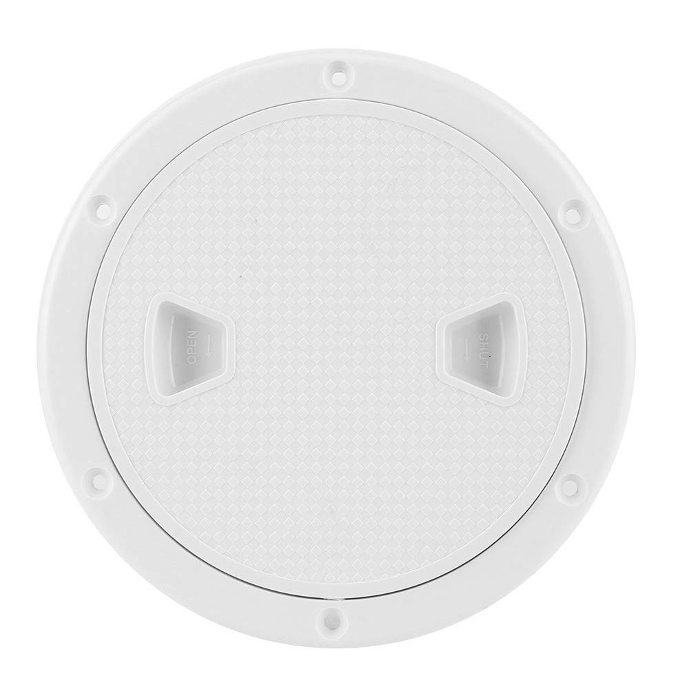 Wakects Deck Inspection Hatch, Rust-Resistant ABS Plastic, 7.8 in
