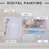 Zen Abstract Paint by Numbers Kit, 90 x 40 cm, B-47 view 3