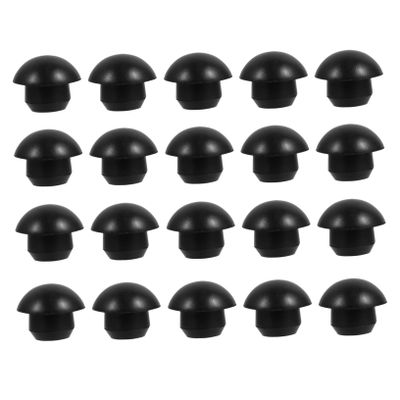 20 Black Rubber Hydraulic Jack Filler Plugs