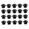 20 Black Rubber Hydraulic Jack Filler Plugs view 1