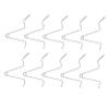 Abaodam 10-Piece Stainless Steel Beehive Connection Clips, Lightweight Compact Fixing Clips for Easy Attachment and Secure Transport of Beehive Components view 1