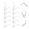 Abaodam 10-Piece Stainless Steel Beehive Connection Clips, Lightweight Compact Fixing Clips for Easy Attachment and Secure Transport of Beehive Components view 2