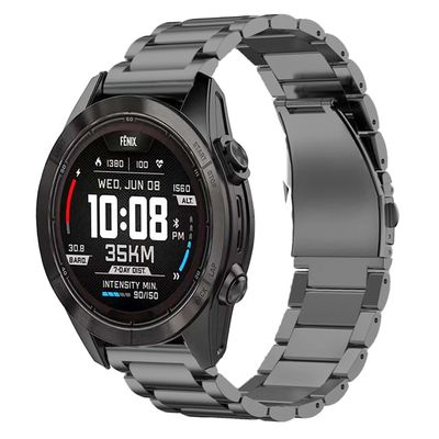 synsing Titanium Watch Band: 18mm for Vivoactive 4S/3S and Venu 2S/3S; 22mm for Fenix 9/8 47mm and Forerunner 965; 26mm for Fenix 9/8 51mm, Enduro 3 51mm and 7X Pro Sapphire Solar