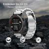 synsing Titanium Watch Band: 18mm for Vivoactive 4S/3S and Venu 2S/3S; 22mm for Fenix 9/8 47mm and Forerunner 965; 26mm for Fenix 9/8 51mm, Enduro 3 51mm and 7X Pro Sapphire Solar view 2
