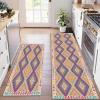 WAWFONG Washable Hallway Runner Rug, 120 x 550 cm view 2