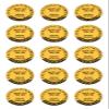 Inspection Stickers, 30 mm, 15-Pack, Yellow, 2025–2030 view 2