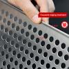 Perforated 304 Stainless Steel Sheet, 55 × 100 cm (21.6 × 39.3 in) view 3