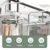 Extendable Stainless Steel Hanging Drying Rack, 160 cm, 6 Rods view 3
