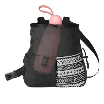 Gym Chalk Bag, Leakproof Powder Bag with Extra-Large Opening