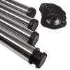 SOTOOLS 4-Piece StableMount Pro Table Leg Set, 710 mm, Polished Chrome Steel view 1