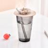 Dayysiuy Silicone Coffee Cup Lids with Straw Opening view 3