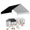 Chicken Coop Tarp Cover, Waterproof Outdoor Coating, Reinforced Roof Cover view 1
