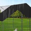 Chicken Coop Tarp Cover, Waterproof Outdoor Coating, Reinforced Roof Cover view 3