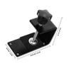SOIMISS Portable Iron Gaming Hand Frame Holder for Racing Games, Black, with USB Linear Simulation for PS Consoles view 2