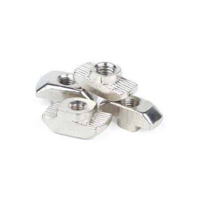 UZAMIRLEX 2020 T-Slot Hammer Drop-In Nuts, M3/M4/M5, 50- or 100-Pack (100-Pack, M4)