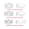 UZAMIRLEX 2020 T-Slot Hammer Drop-In Nuts, M3/M4/M5, 50- or 100-Pack (100-Pack, M4) view 2