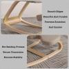 Ergonomic Adjustable Wooden Kneeling Chair with High-Elasticity Foam, Style 2 view 4