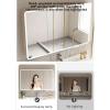 Aluminum Medicine Cabinet with LED Light and Anti-Fog Mirror view 4