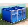 Above-Ground Fish Pond Liner with Steel Frame and Clear Window, 50 x 40 x 30 cm view 1