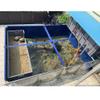 Above-Ground Fish Pond Liner with Steel Frame and Clear Window, 50 x 40 x 30 cm view 4