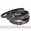 XLJP PJ Ribbed Belt for Exercise Bikes and Treadmills, Durable Rubber Belt, Multiple Sizes (250J-PJ635, 3 Ribs) view 2