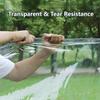 Generic Waterproof Transparent 0.35 mm PVC Tarp with Eyelets, 1.6 m, 1.7 m, 1.8 m, 2.2 m or 2.6 m, 50 cm Spacing, 400 g/(1.5 x 3.0 m) view 3