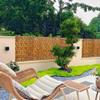 Natural Bamboo Privacy Fence, 1.5 m High, 12.2 m Long view 3