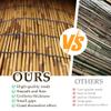 Natural Bamboo Privacy Fence, 1.5 m High, 12.2 m Long view 4