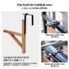 Adjustable Folding Balcony Railing Table view 4