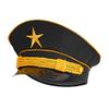 W WIDMANN MILANO Party Fashion Officer's Cap, Black with Gold Star, Costume Hat for Captain, Pilot, Carnival & Cosplay view 1