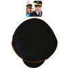 W WIDMANN MILANO Party Fashion Officer's Cap, Black with Gold Star, Costume Hat for Captain, Pilot, Carnival & Cosplay view 2