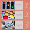 GALPADA Color Blindness Test Book for Vision Testing, English Version view 2
