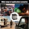 Portable Camping Toilet, Foldable Large Bucket with Lid view 4