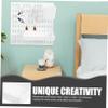 Gogogmee White Plastic Pegboard Organizer Combination Set for Kitchen, Living Room and Bedroom view 3