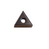 10-Piece CNC Turning Inserts, Triangular Carbide Lathe Cutters for Stainless Steel (TNMG160408-MQ) view 3