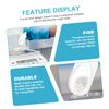 VALICLUD Lab Weighing Funnel, Glass, 15 x 40 mm, Clear Weighing Spoon with Funnel Neck for Precise Powder Transfer view 2
