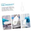 VALICLUD Lab Weighing Funnel, Glass, 15 x 40 mm, Clear Weighing Spoon with Funnel Neck for Precise Powder Transfer view 3