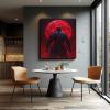 Paint by Numbers for Adults, Warrior Moon DIY Canvas Painting Set, 100 x 135 cm view 2