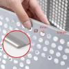 304 Stainless Steel Perforated Sheet, Decorative Metal Grid, 25 × 100 cm (9.84 × 39.3 in) view 2