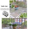 304 Stainless Steel Perforated Sheet, Decorative Metal Grid, 25 × 100 cm (9.84 × 39.3 in) view 3