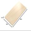 AUPROTEC 19 mm Sea Pine Tabletop, 100 x 80 cm view 2