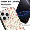 Omyzo Black Phone Case for Samsung Galaxy A21 4G 6.5", Cute Aesthetic Floral Design, Slim TPU Shockproof Case view 3