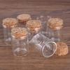 24-Pack Clear Glass Test Tubes with Cork Stoppers, 15–100 mL, for Crafts, Gifts, and Storage (45 mL, 30 × 90 mm) view 2