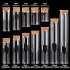 24-Pack Clear Glass Test Tubes with Cork Stoppers, 15–100 mL, for Crafts, Gifts, and Storage (45 mL, 30 × 90 mm) view 3
