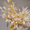 Dried Pampas Grass Bouquet with Dried Bunny Tails, 20/120 Pieces, Multicolor (Light Pink, 50 Pcs) view 3