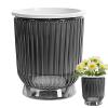 Self-Watering Transparent Flower Pot view 1