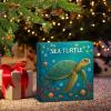 2025 Sea Turtle Advent Calendar, 24-Day Christmas Countdown with 2D Acrylic Turtle Ornament for Car, Rearview Mirror, Wall and Door Decor view 4